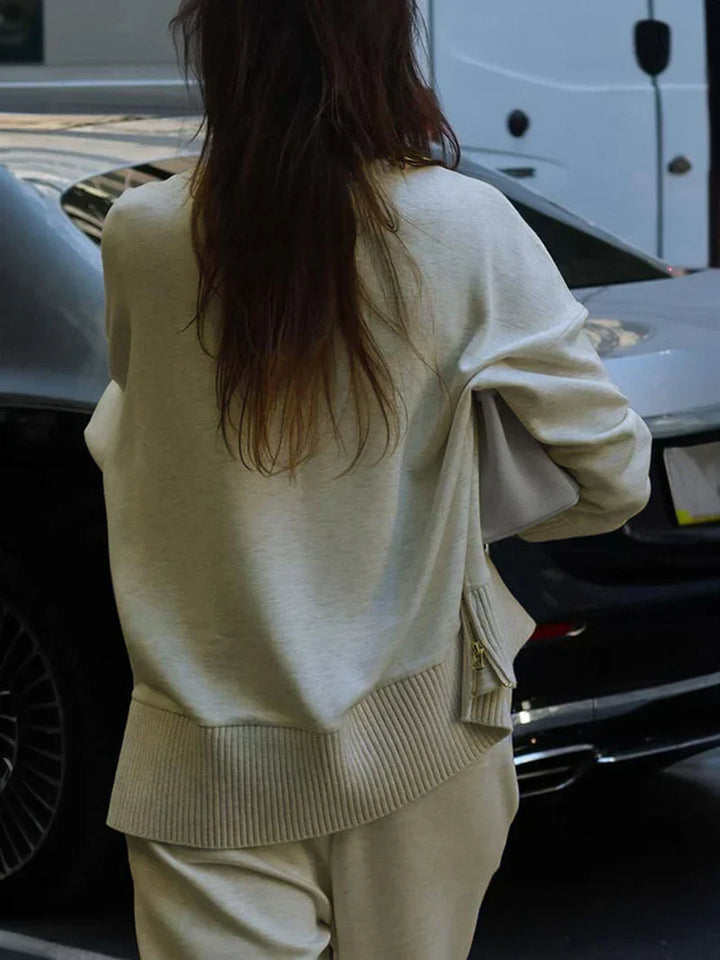 Serena - Completo coordinato di felpa dal taglio ampio