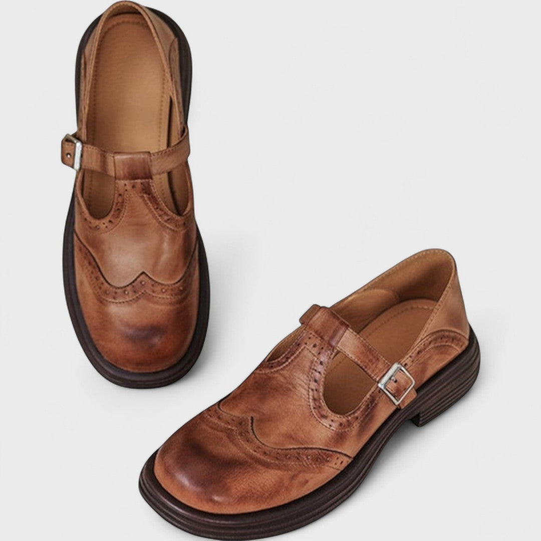 Elisa - Eleganza e Comfort Talon in Pelle